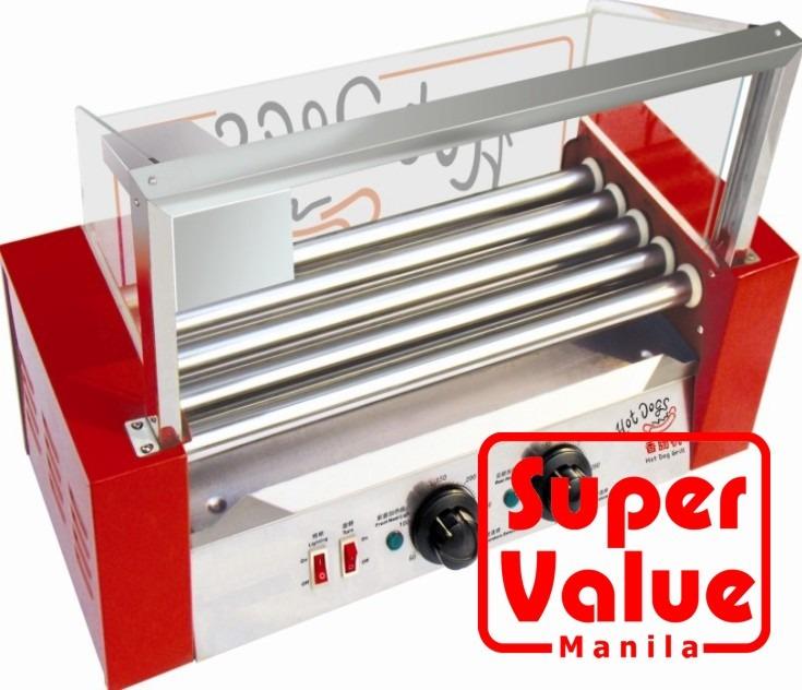 Hotdog Machine 5 Roller (Brand New with WRTY) (Category: Bakeware) located in Manila. Submitted by supervaluemanila (Listing ID 272084913, Image 1). Description: Brand New Hotdog Roller Machines Heavy Duty, various models. Prices Starts at 3550. Please contact us at 8986-5998, 0915-475-1686 for more details. We also have Soft Ice Cream machines, juice dispensers, slush, fried ice cream, popcorn, cotton candy, takoyaki, crepe, hotdog machines, mix