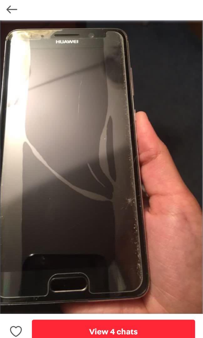 Repriced! Huawei mate 9 pro china variant (Category: Huawei) located in Manila. Submitted by happyshopping_12 (Listing ID 272092865, Image 2). Description: #kayakorin preloved phone For sale issue is cracked on lcd Super tgal malowbatt. But need ng fast charger since pag ordinary lang mbgal macbarge and minsan di nagccharge if di fast chwrger ginamit :) Camera is good because it has leica features .