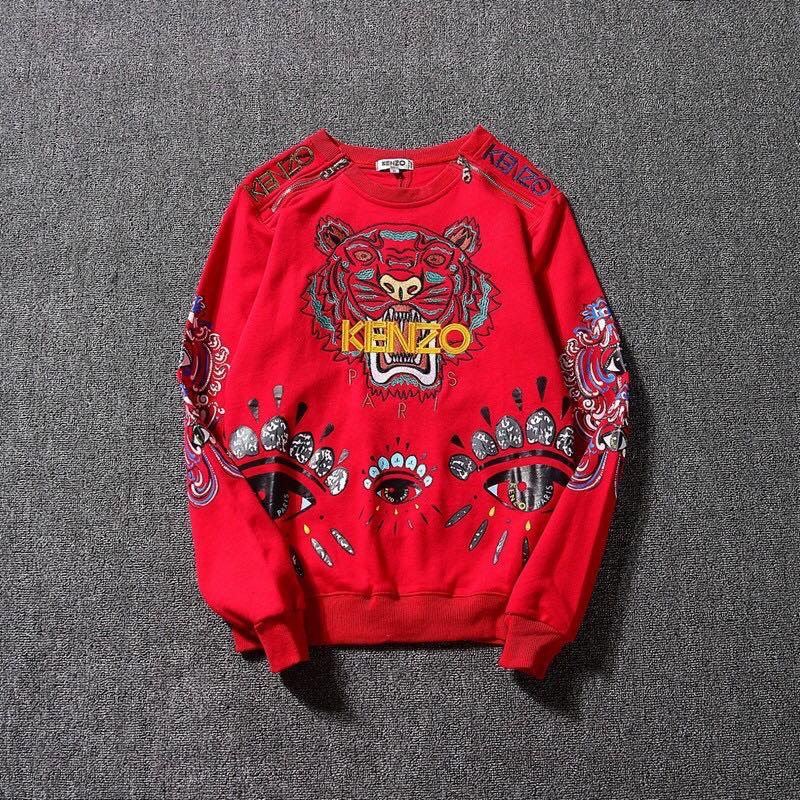 red kenzo sweater women's