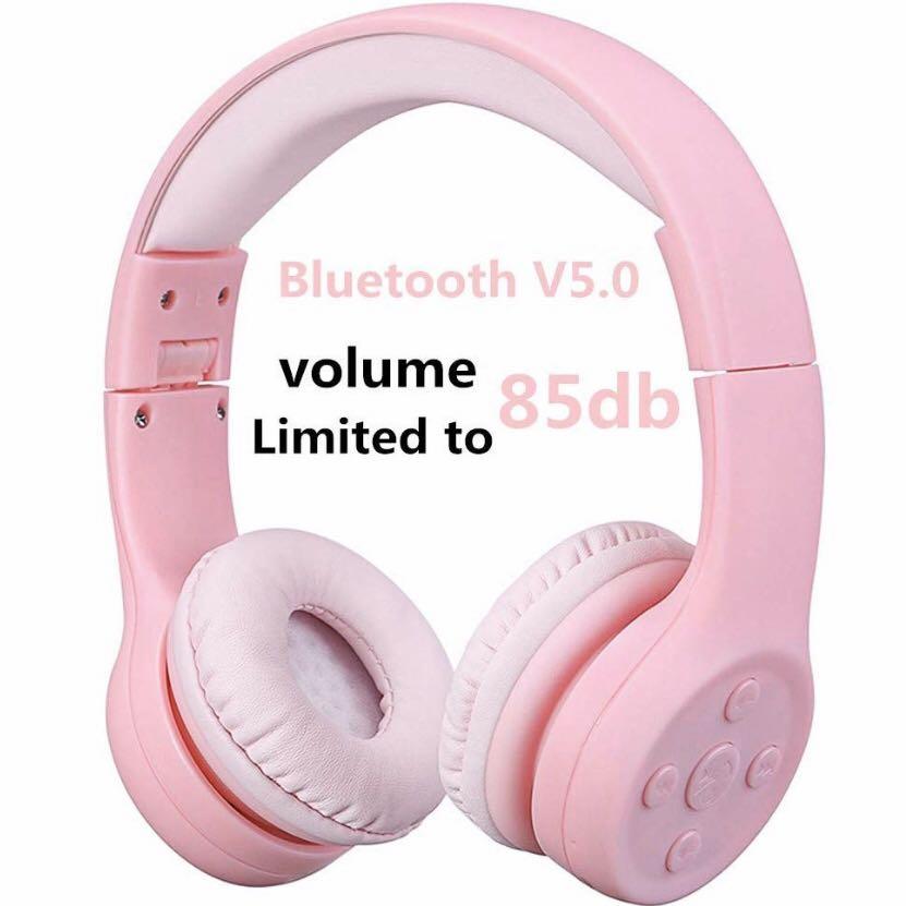 kids wireless headphones with microphone