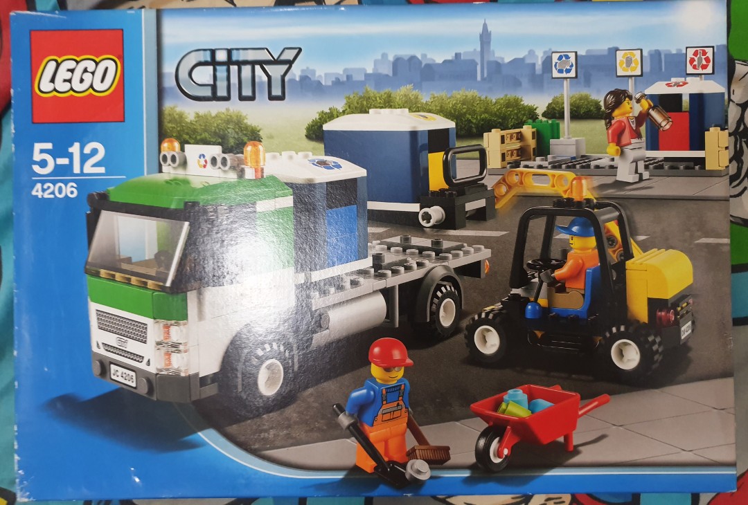 lego city recycling truck