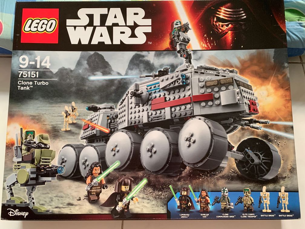 lego star wars clone tank