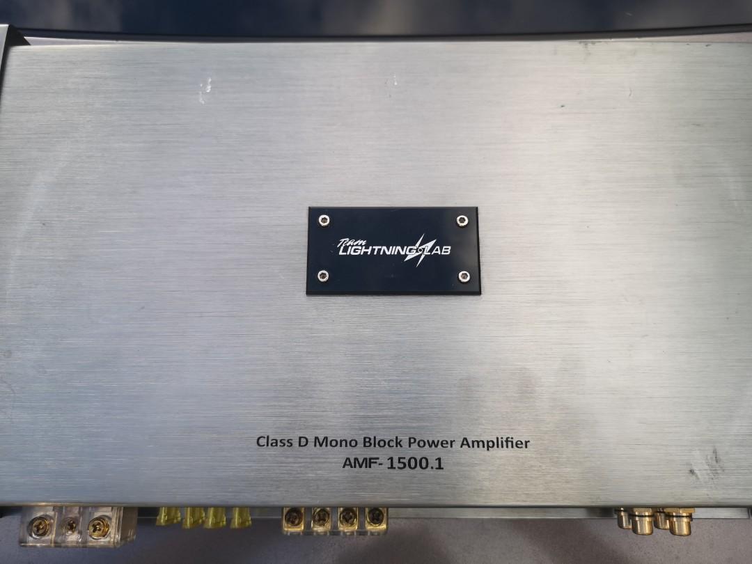 Lightning lab amplifier, Audio, Portable Audio Accessories on Carousell