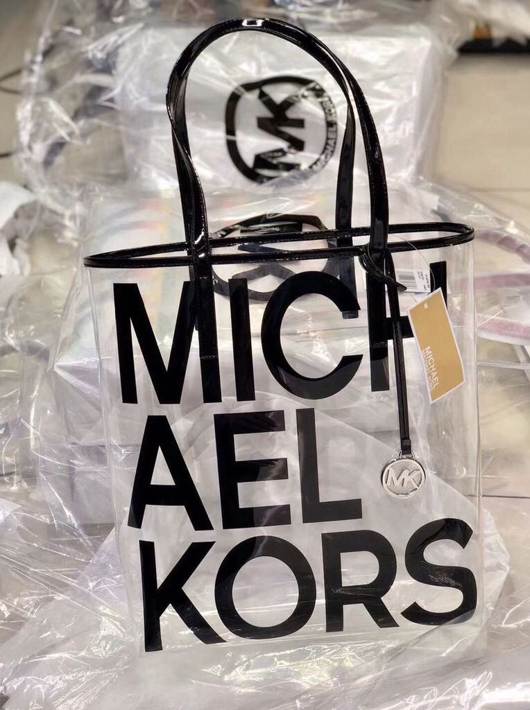 mk clear tote bags