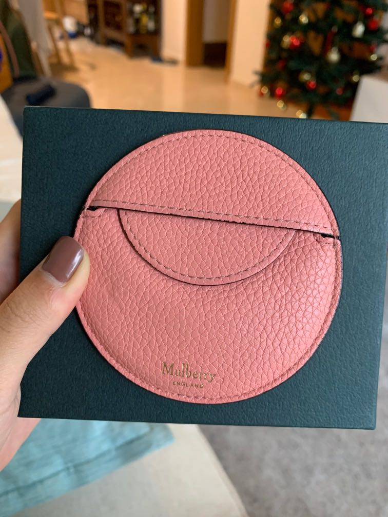 Mulberry round coin purse clearance