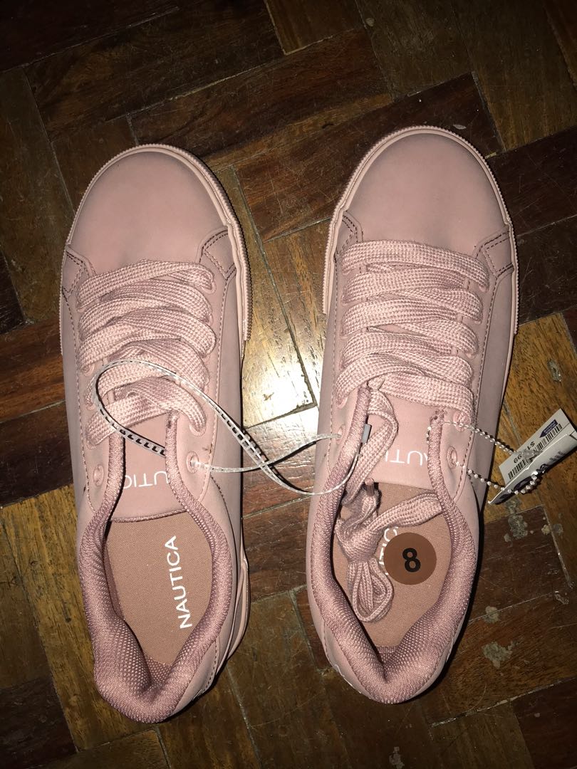 Pink online nautica sneakers