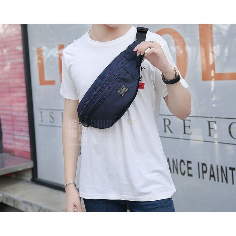 NAVY Porter Yoshida Water Resistant Nylon Waist bag chest bag fanny sling bag shoulder bag cycle edc trekking pmd iphone