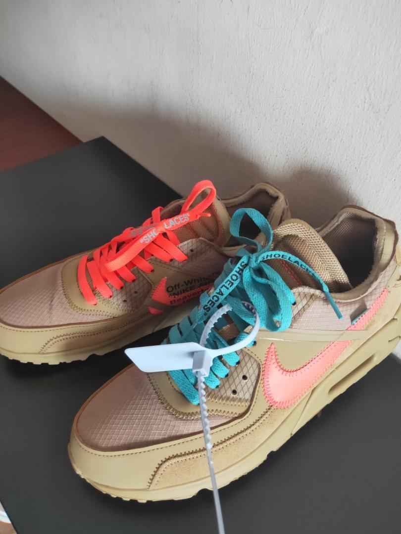 Nike x Off White Desert Ore Men s Fashion Footwear Sneakers on Carousell