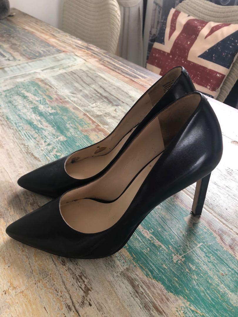 leather heels