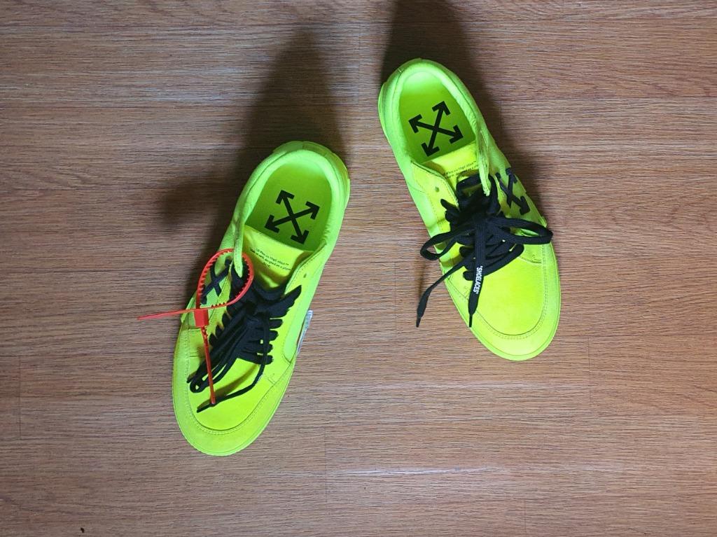 off white vulc neon