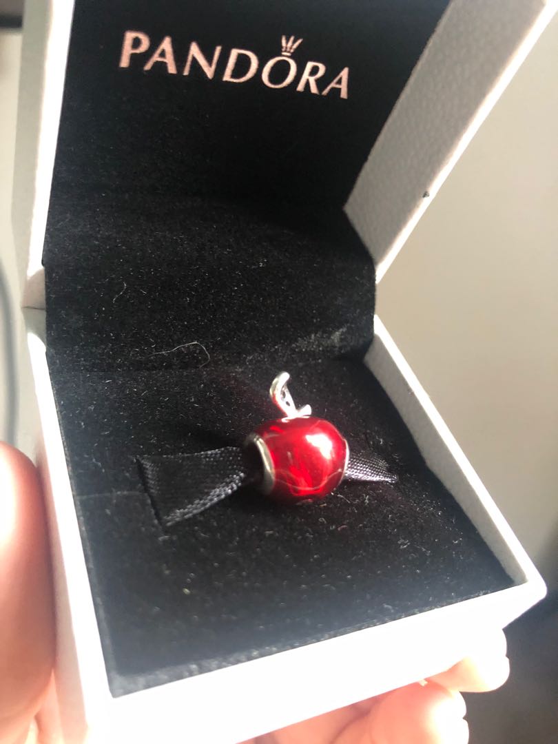 Red apple clearance charm