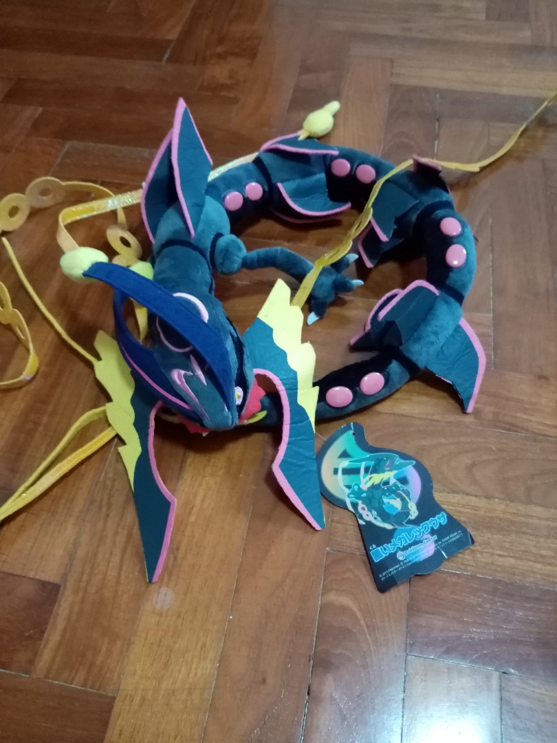 Pokéshopper on X: Shiny Mega Rayquaza Plush  / X