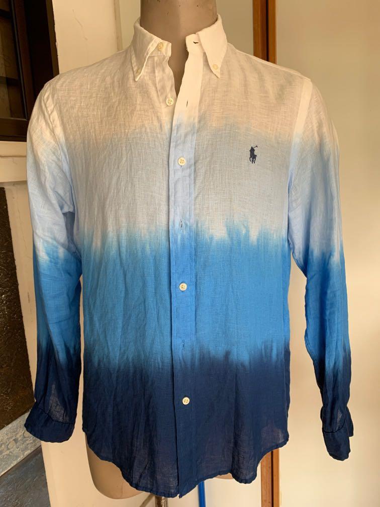 Polo Ralph Lauren Tie-Dye Shirt Men Sz M, Men's Fashion, Tops & Sets,  Tshirts & Polo Shirts on Carousell