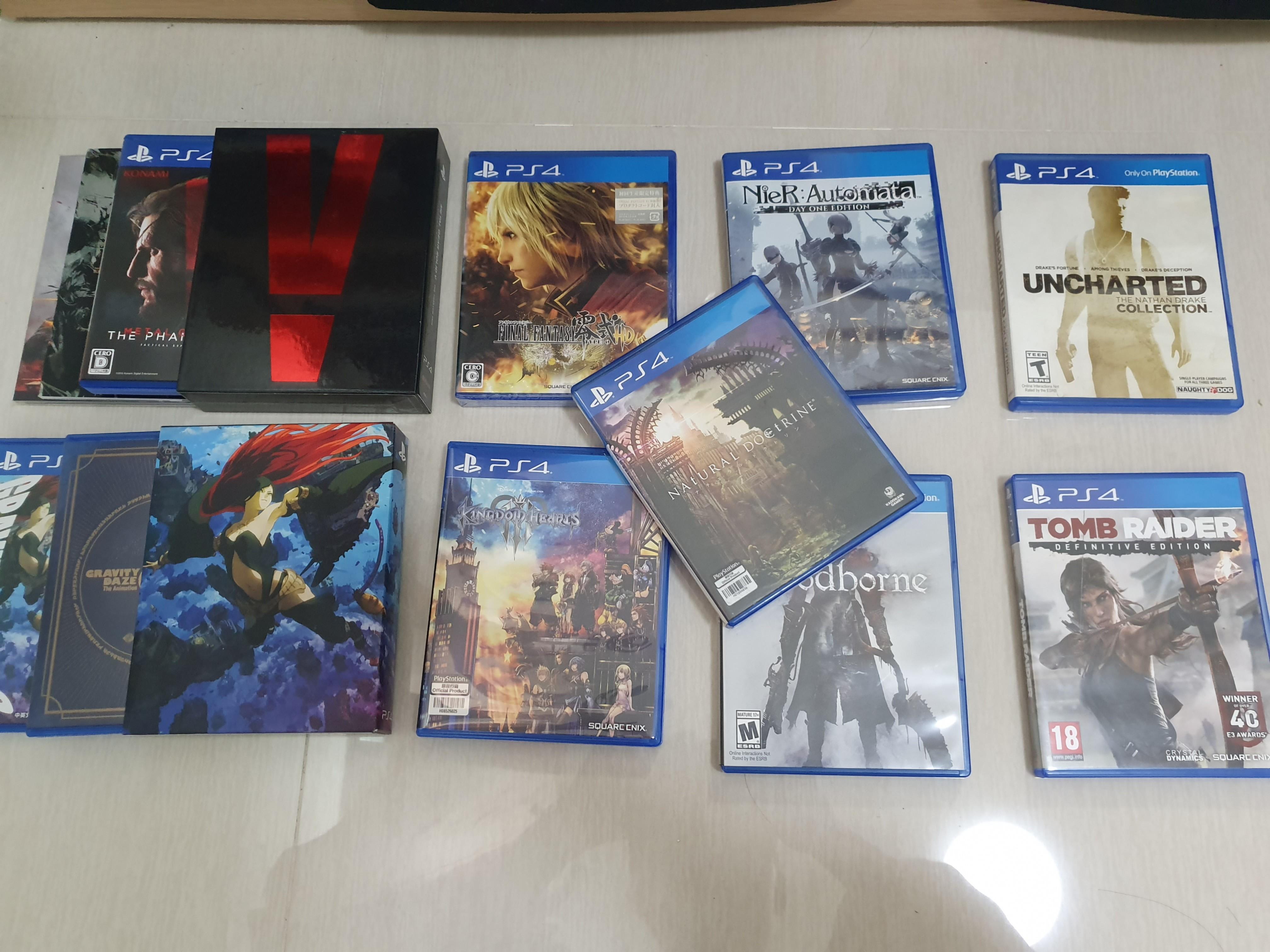buy pre owned ps4 games