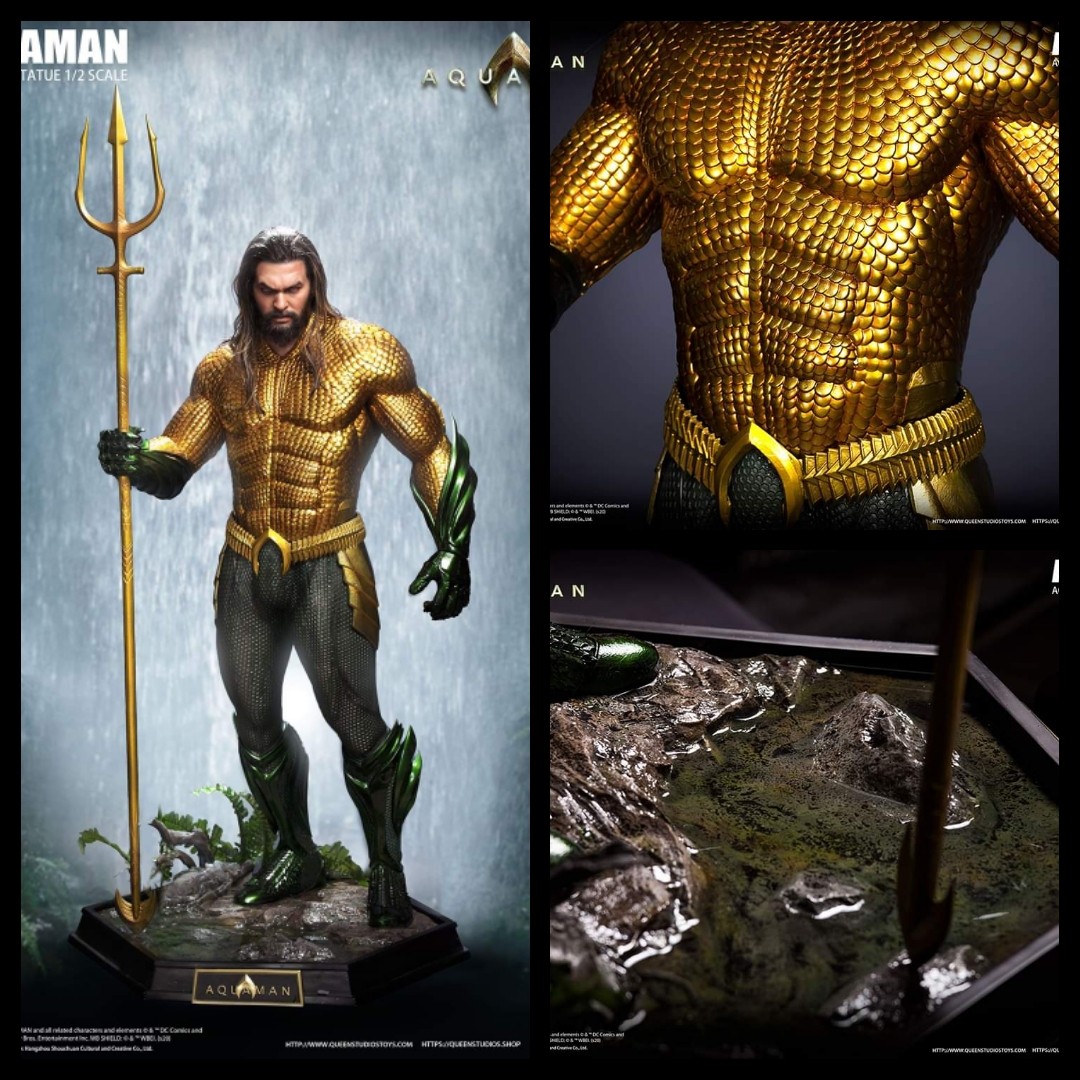 1:2 Aquaman Collectible Statue - Queen Studios (Official)