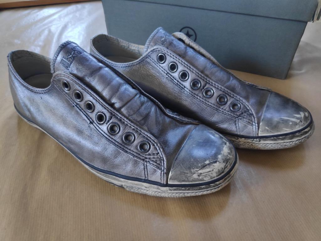Rare Converse All Star John Varvatos Leather Slip On Men s