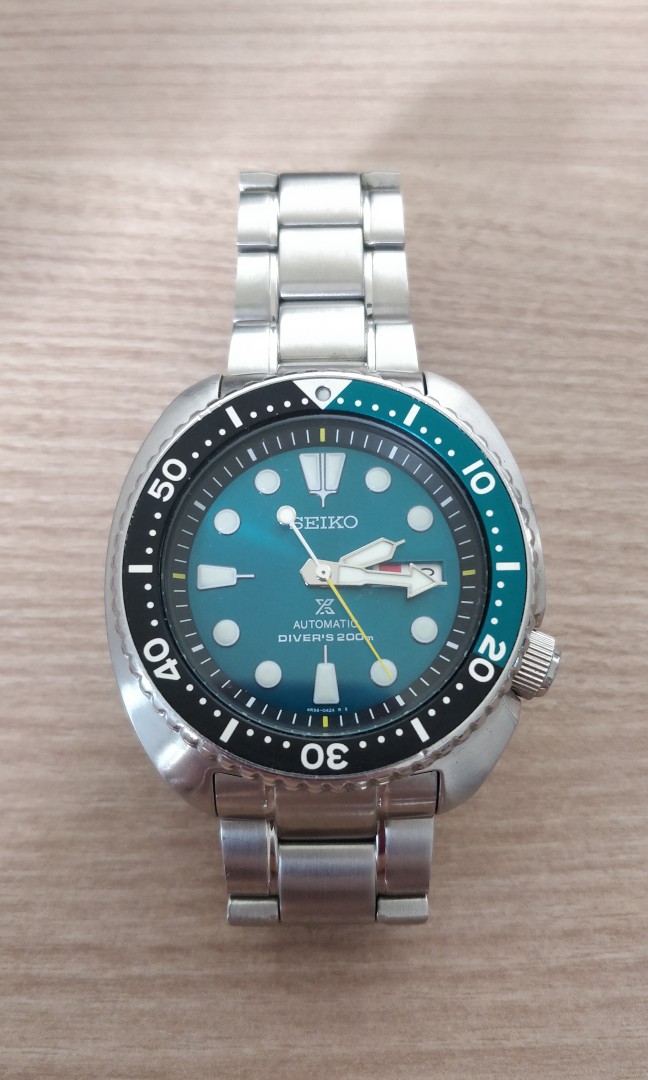 Rare Seiko Prospex green turtle diver limited edition, Luxury