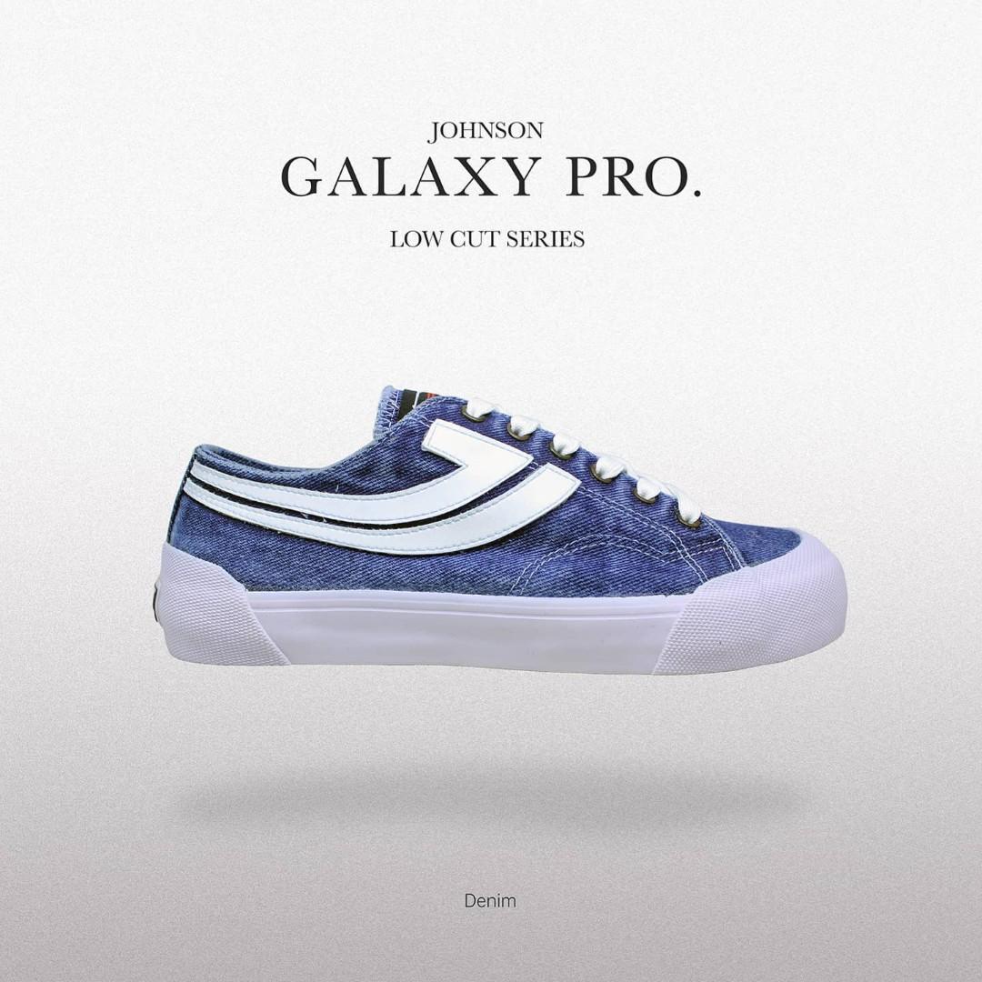 Sepatu Johnson Galaxy Pro Denim Fesyen Pria Sepatu Sneakers Di Carousell