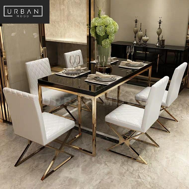 Sylph Chrome Gold Dining Table Chairs Furniture Tables Chairs On Carousell