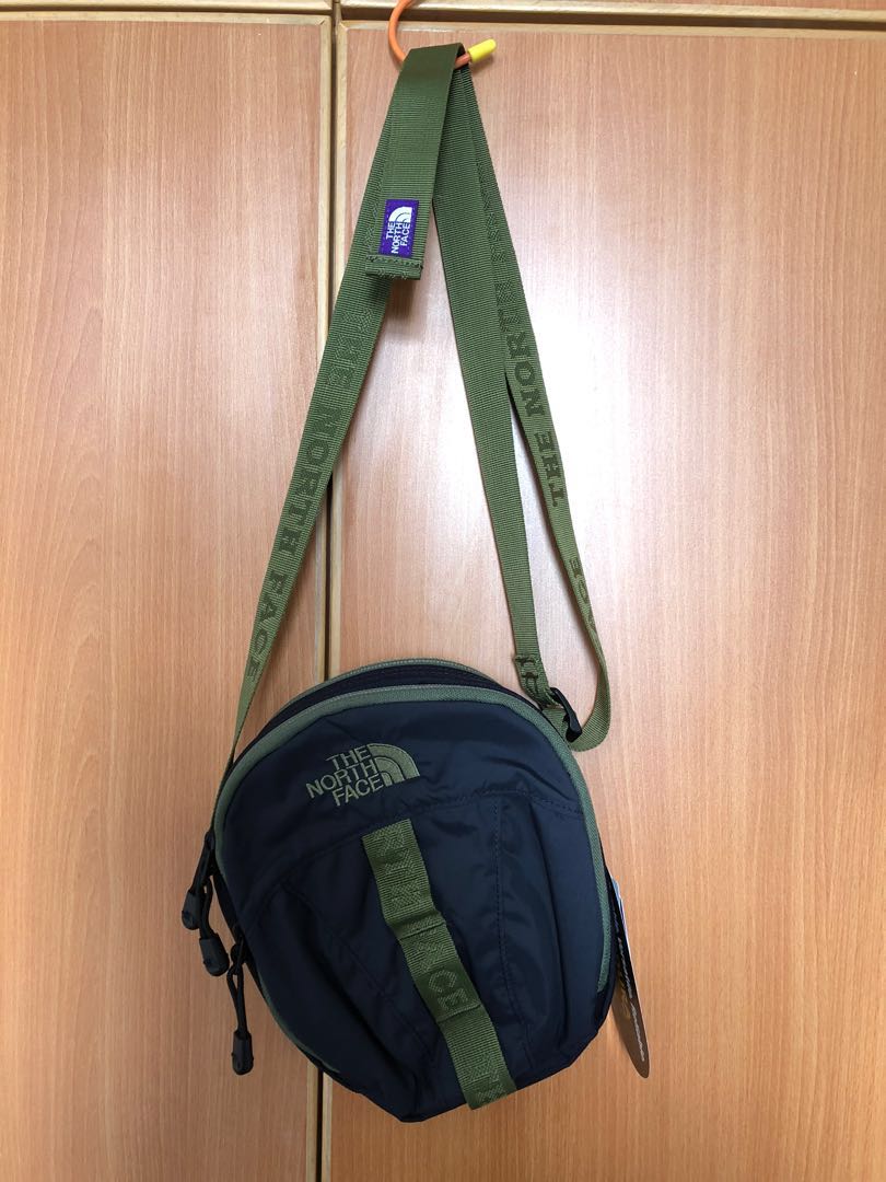 the north face purple label cordura nylon shoulder pouch