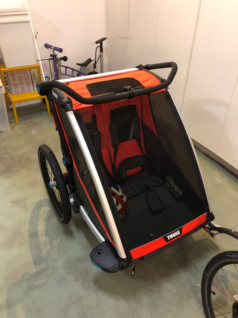 thule cross bike trailer