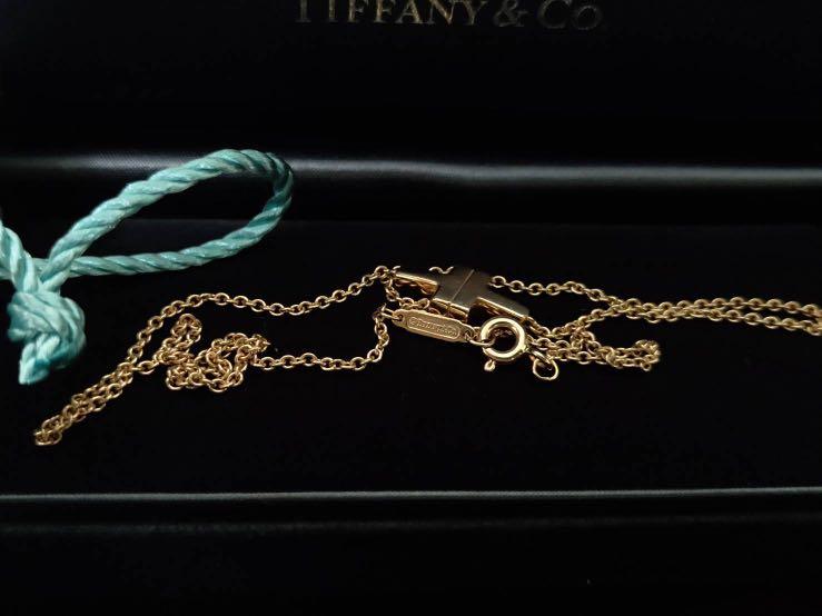 tiffany two double chain bracelet