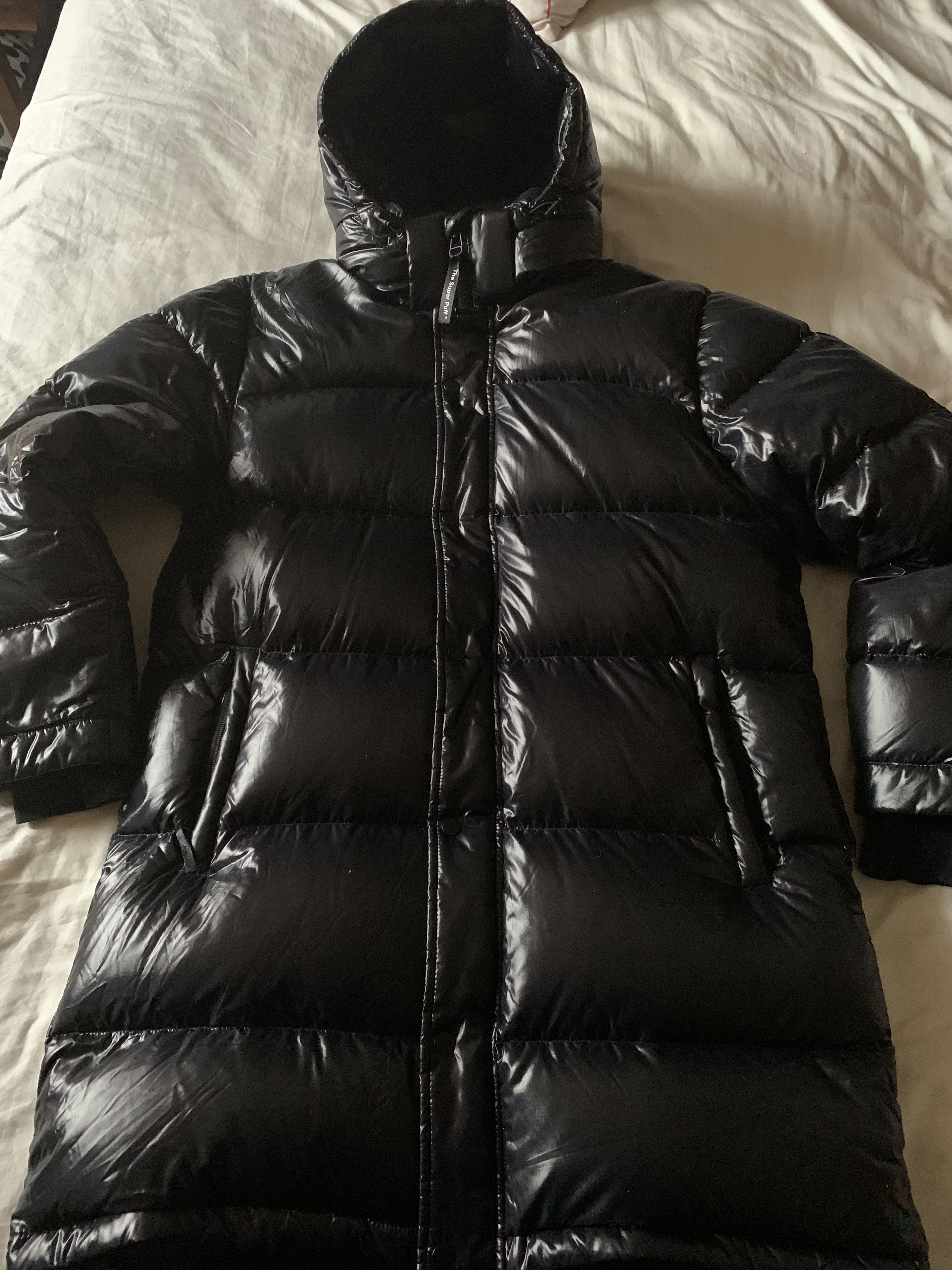 TNA Super Puff High Gloss in Black Large Women s Fashion