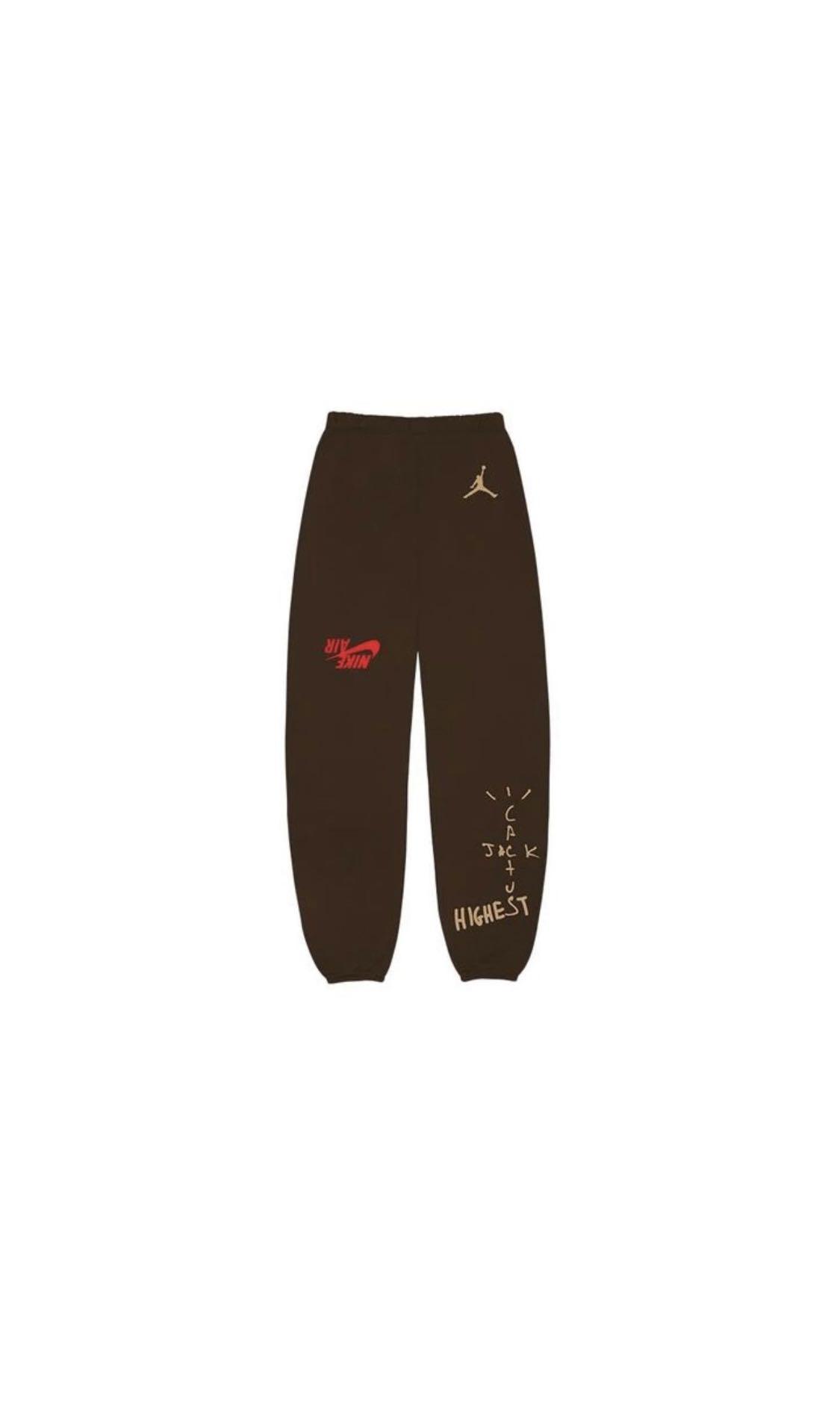 Travis scott jordan cactus jack highest sweatpant sales