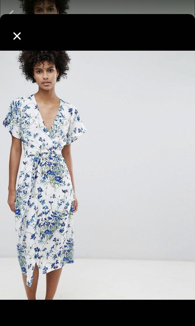 Warehouse floral print dress, Women's 