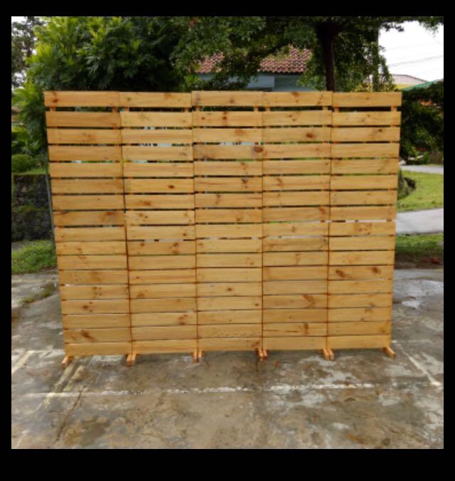 Wedding Backdrop Kayu Jati Belanda Rustic Perabotan Rumah Di Carousell