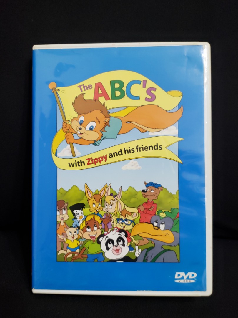 World Family English The ABC's with Zippy and his friends DVD 二手 
