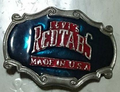 Levis Red Tabs Leather belt Buckle