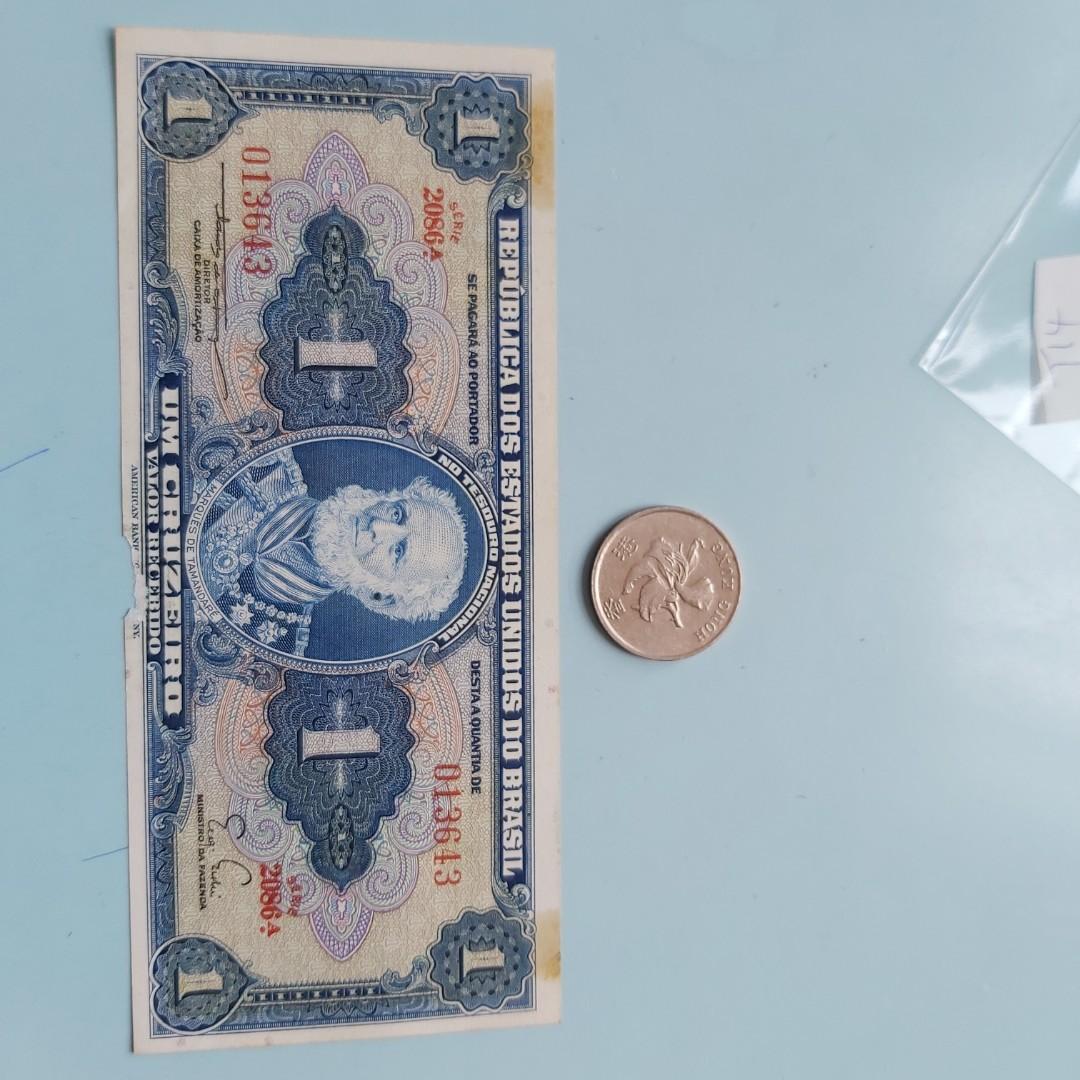 巴西1元。013643,T14, 興趣及遊戲, 收藏品及紀念品, 郵票及印刷品- Carousell