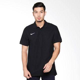 NIKE BLACK POLO SHIRT ORIGINAL ORI