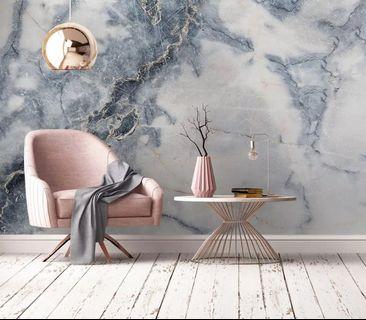 Marble mural wallpaper