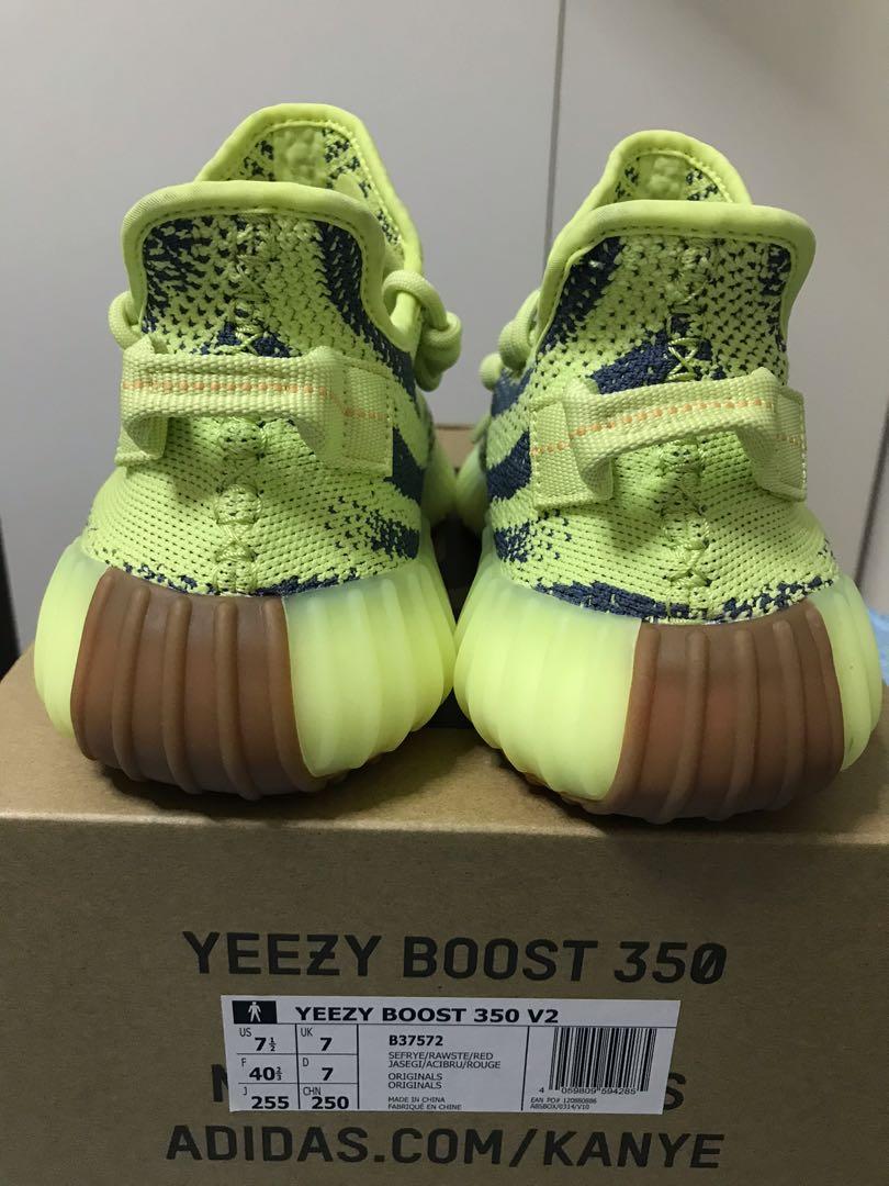 Frozen yellow 7 clearance