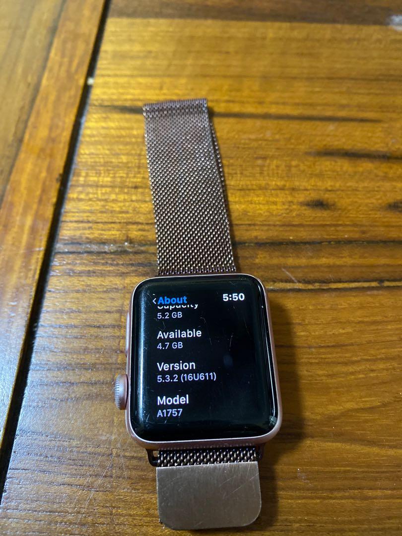 Apple Watch Series 2 38mm Rose Gold Fixed Price Electronics Others On Carousell