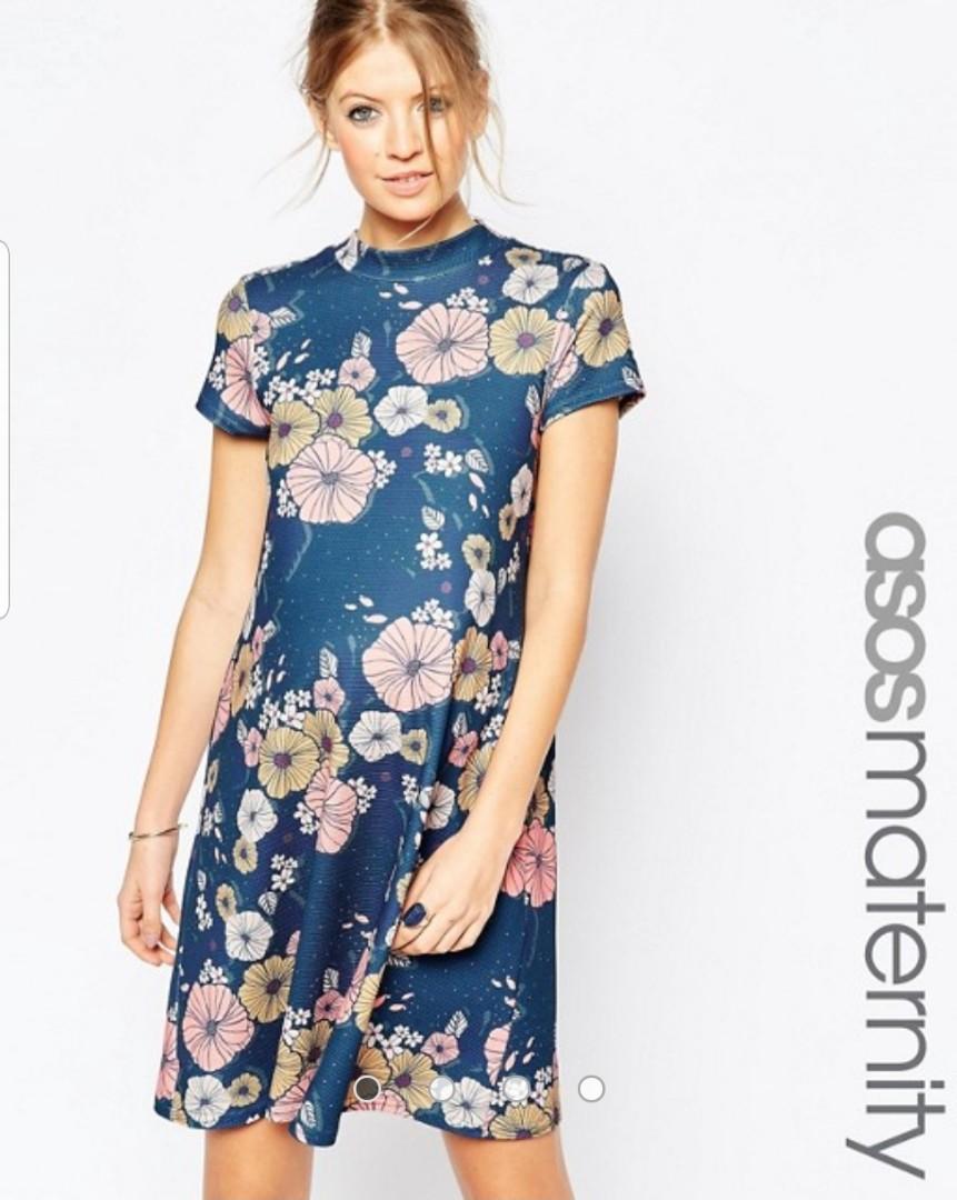 ASOS Maternity Oriental Floral dress