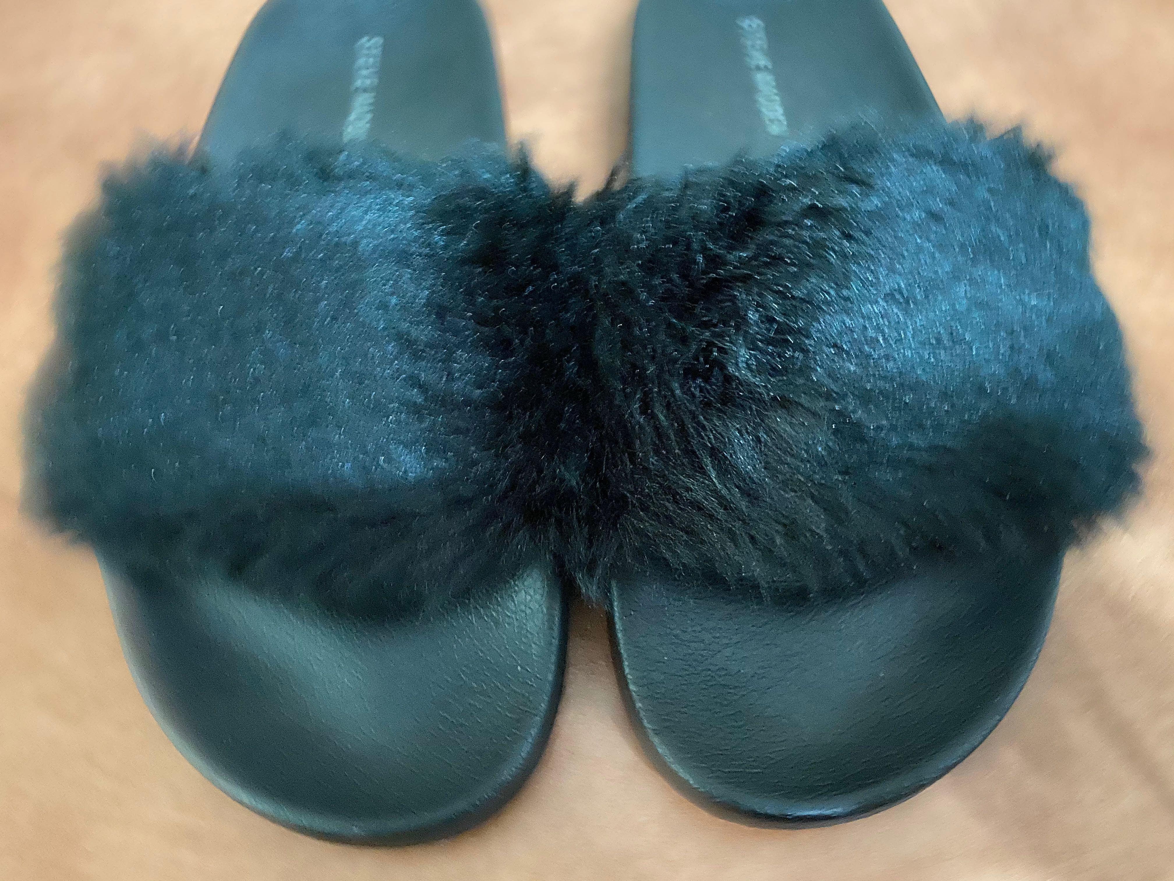 Steve madden sales furry slides