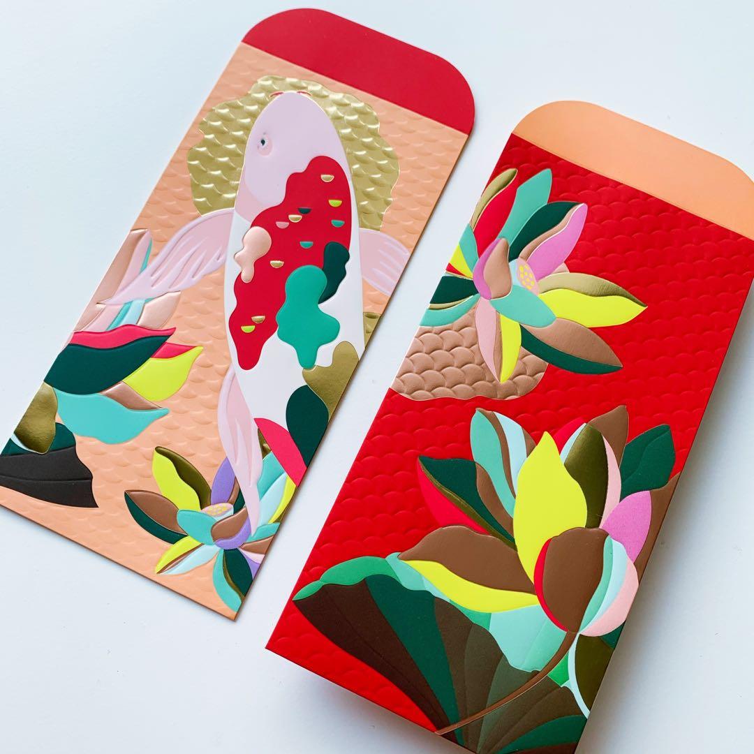 Bank Of Singapore Bos Cny Red Packet Angpow 2020 Everything Else On Carousell