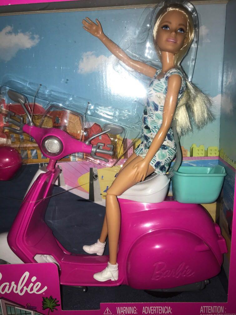 vintage barbie motorcycle