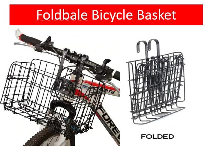 folding basket for bike