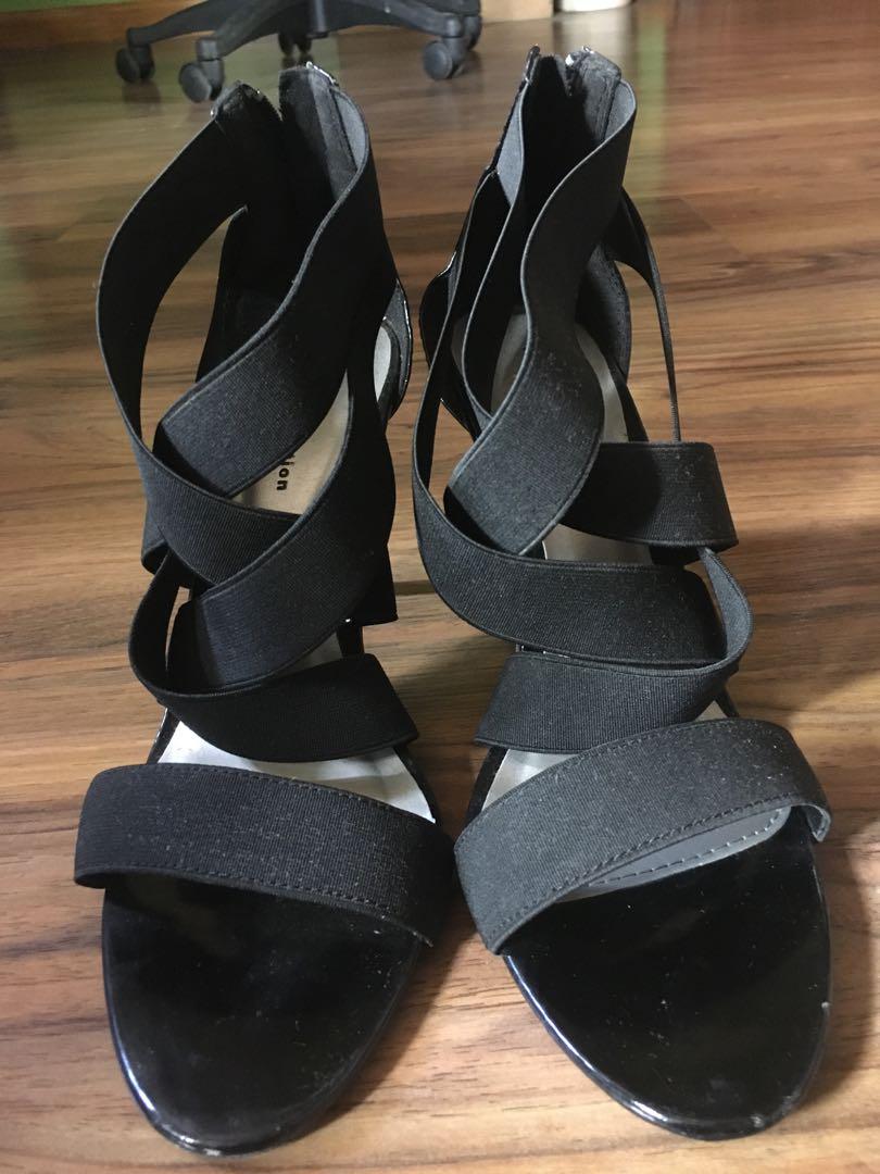 3in black heels