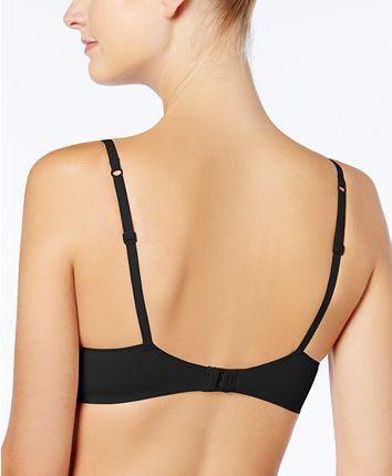 Calvin Klein Perfectly Fit Plunge Push Up Bra QF1120 - Macy's