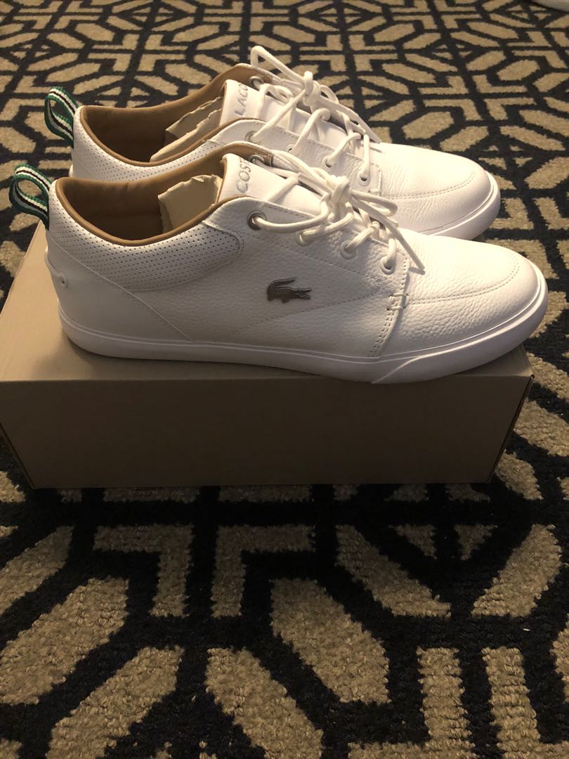 BNWT White Lacoste Bayliss sneakers Men s Fashion Footwear