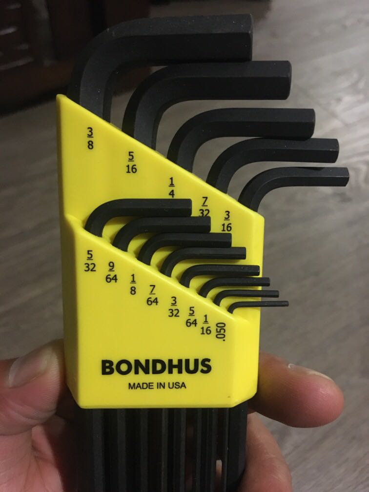 Bondhus Allen Key Set, Everything Else on Carousell