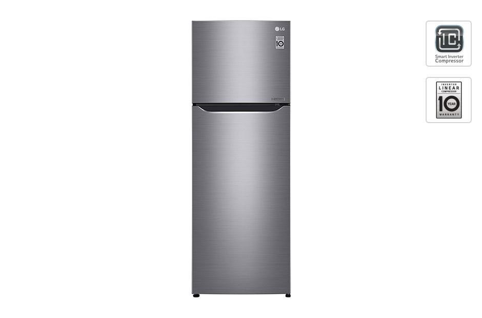 Brand new LG 2 door inverter no frost Refrigerator GRB202SQBB 7.2 cu