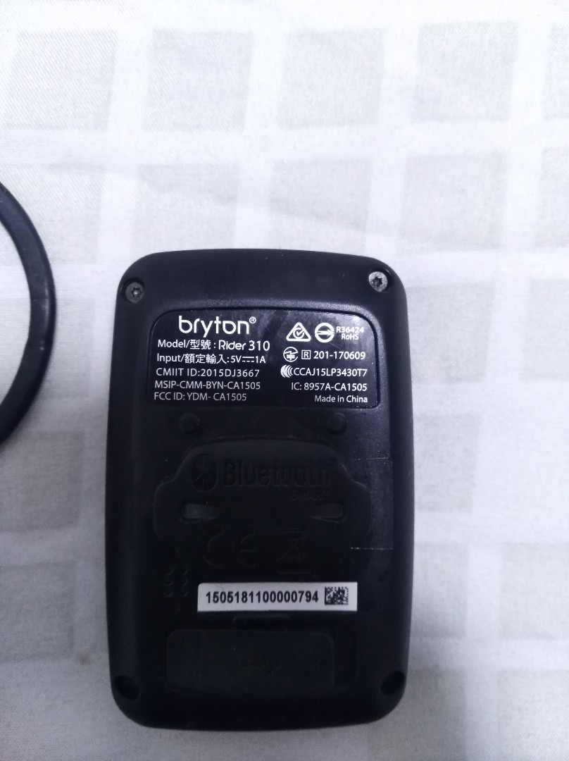 Bryton Rider 310 cycling head unit, Sports Equipment, Bicycles & Parts