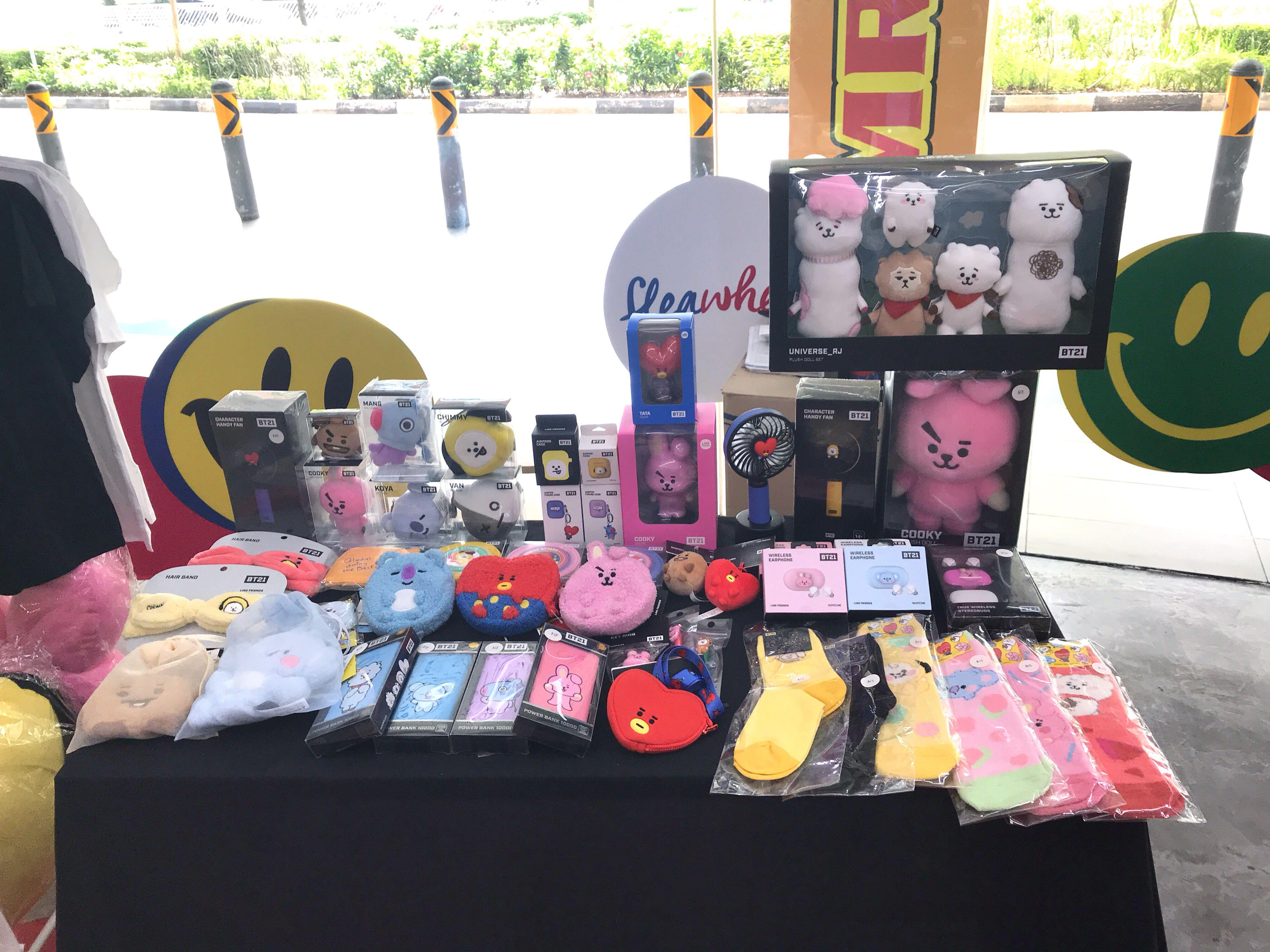 Bt21 Booth One Km Mall Kinex Hobbies Toys Memorabilia Collectibles Fan Merchandise On Carousell