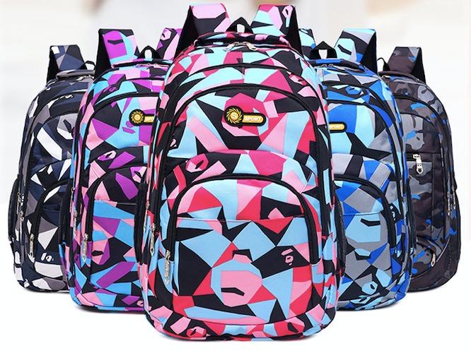 Camouflage Army Kids Children Student School Bag Backpack Beg